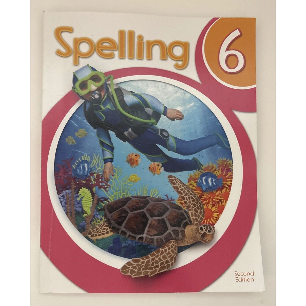 BJU Press Spelling Grade 6 Student Worktext Workbook Homeschool Book